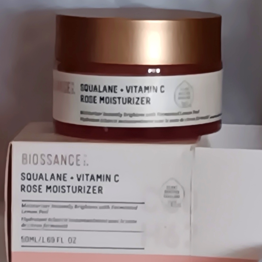 Squalane + Vitamin C Rose Moisturizer